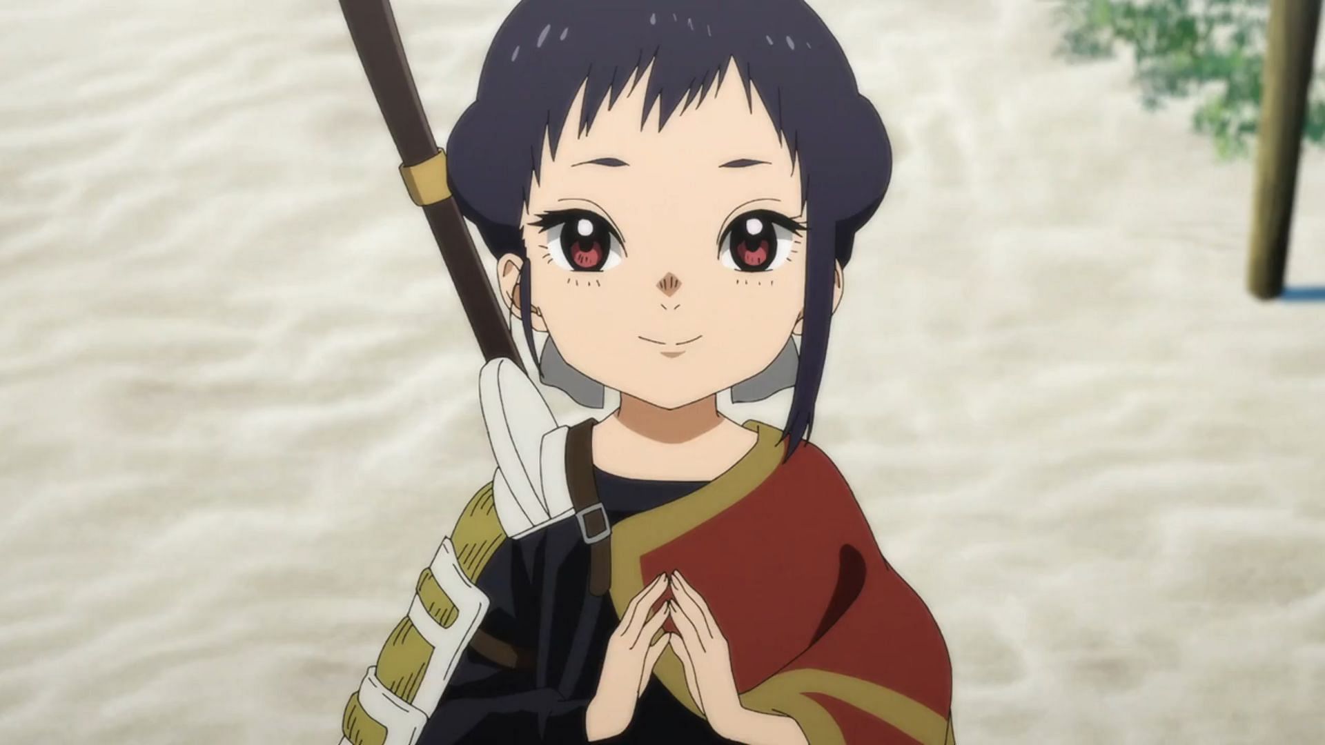Hisame as seen in the anime (Image via Studio Drive)